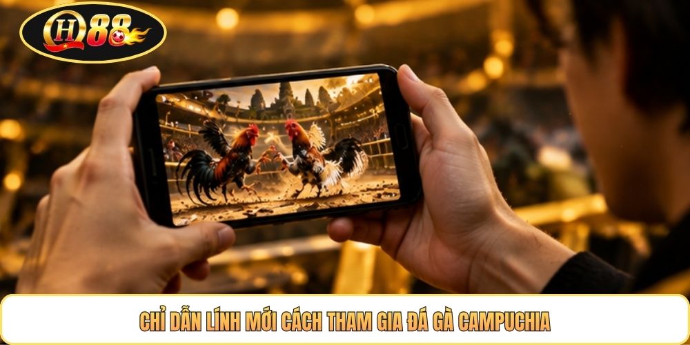 Chỉ dẫn lính mới cách tham gia đá gà Campuchia