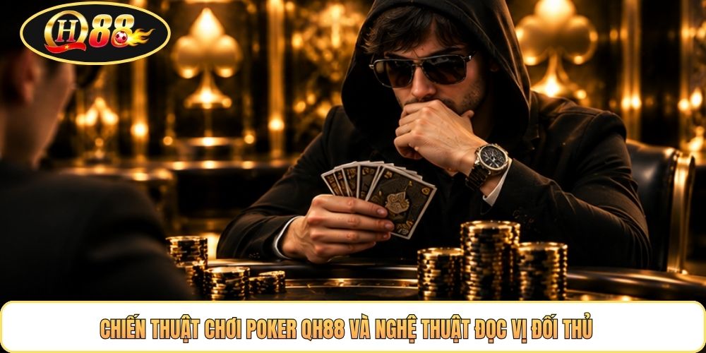 Chiến thuật chơi poker QH88 và nghệ thuật đọc vị đối thủ