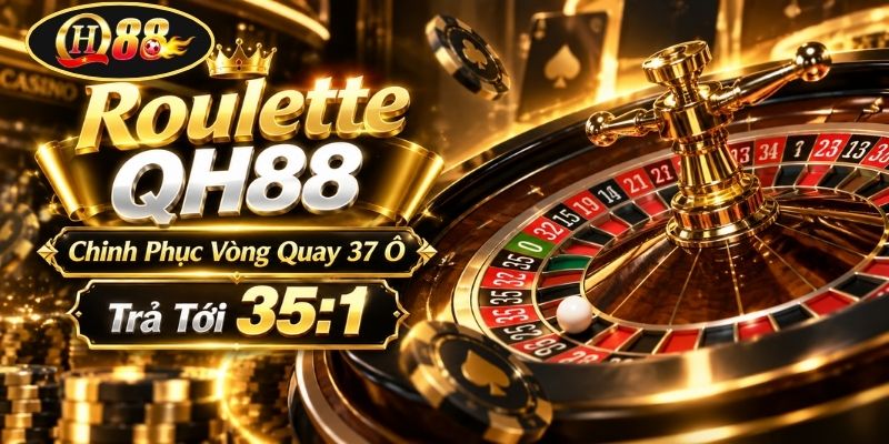 Roulette QH88 | Chinh Phục Vòng Quay 37 Ô - Trả Tới 35:1