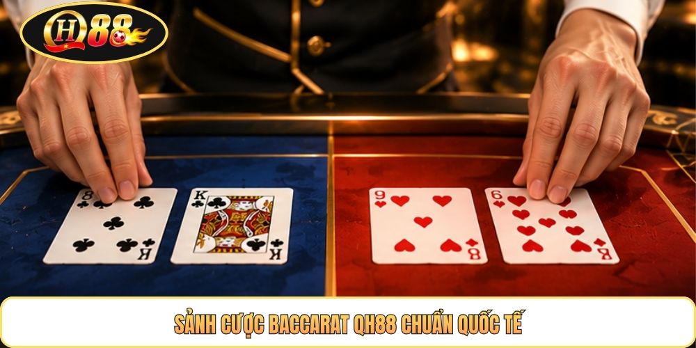 Sảnh cược Baccarat QH88 chuẩn quốc tế