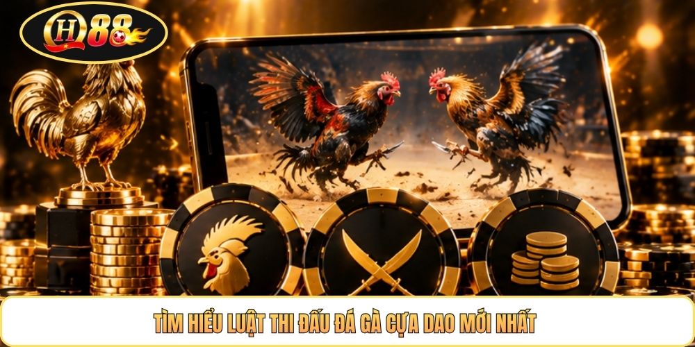 Tìm hiểu luật thi đấu đá gà cựa dao mới nhất
